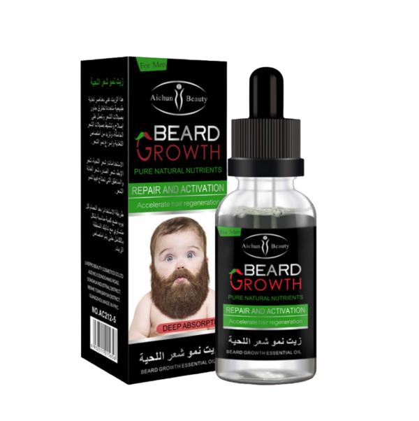 Óleo de Barba-hidratante-beard growth